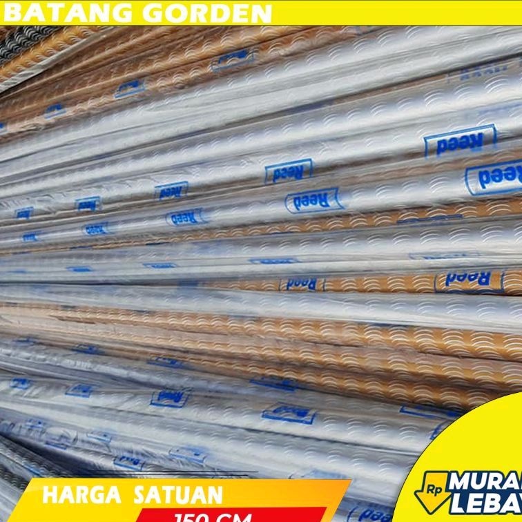 BATANG GORDEN,3METER TIANG GORDEN REL GORDEN