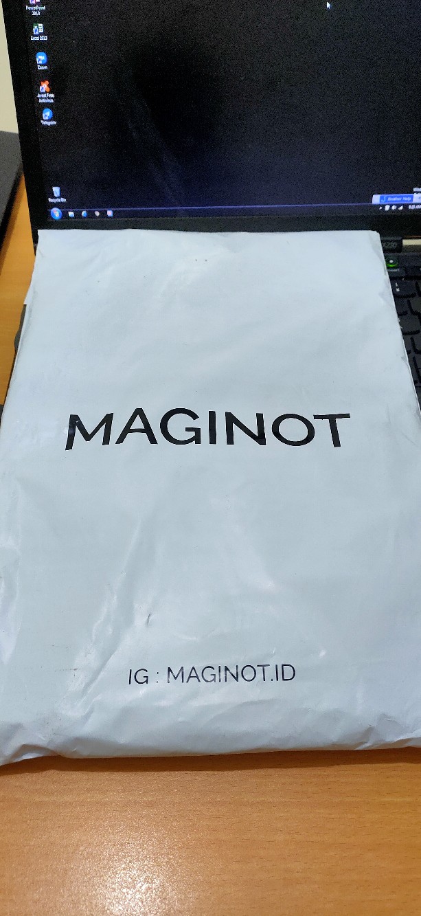 Maginot Kemeja Batik 2.0 Irawan-ss Lengan Pendek Pria + Free Masker