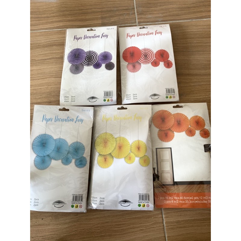

Paper Fan Dekorasi / Paper Fan Set Kombinasi