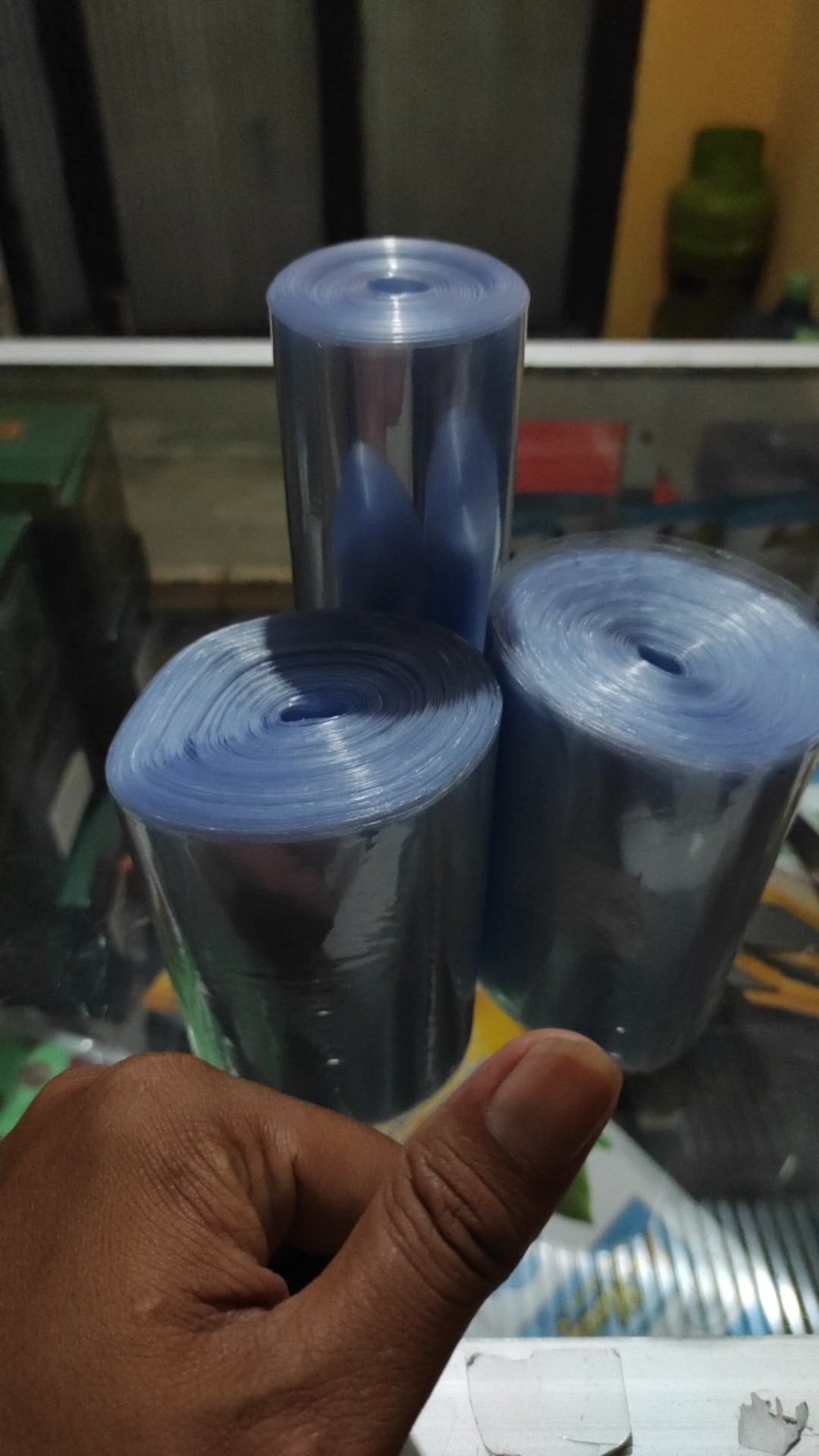 Plastik Segel Plastik Shrink 16cm X 25m