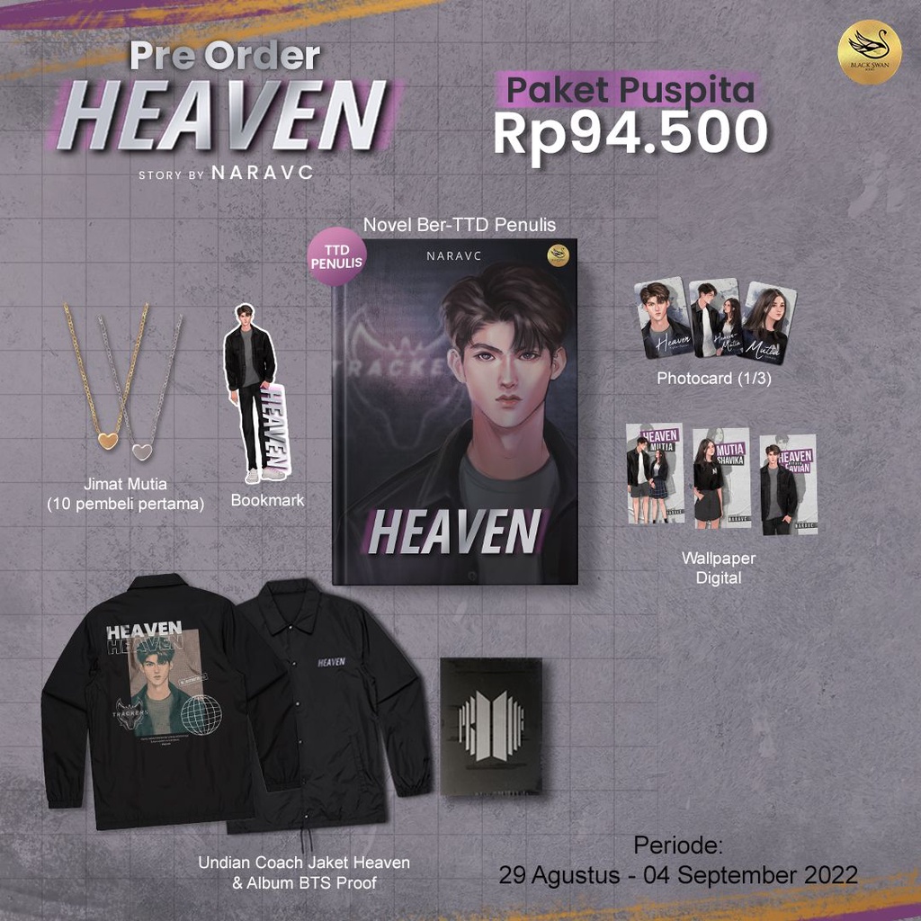 Novel HEAVEN (Naravc + Bonus)