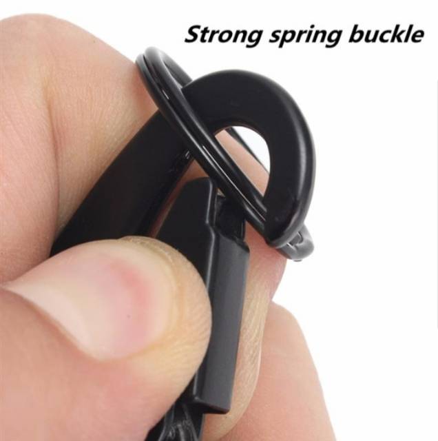 Gantungan kunci nylon belt quickdraw military tactical