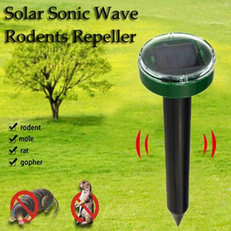 Alat Pengusir Tikus Ultrasonic Otomotis Solar Power For Sawah Kebun Taman