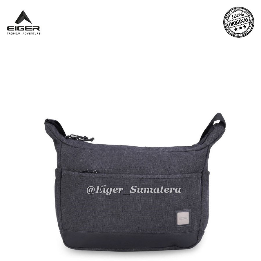 Eiger001 Tas Selempang Btr Canvas Massenger - 7602 | Tas Laptop