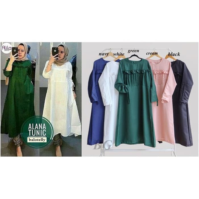 ALANA TUNIK - ATASAN MUSLIM SALSABILA FASHION