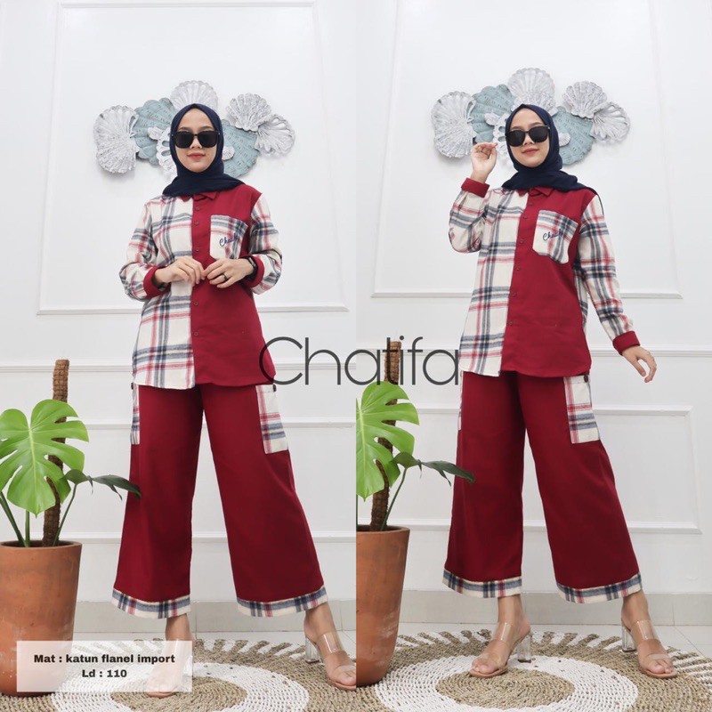 SET CHATIFA ORIGINAL/KULOT CHATIFA ORIGINAL/CELANA KULOT