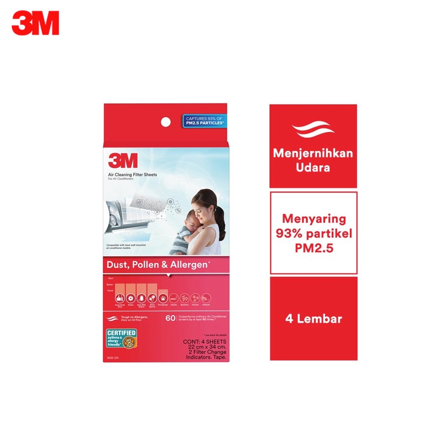 Ktmstore 3M Dust, Pollen &amp; Allergen AC Filter-CEN