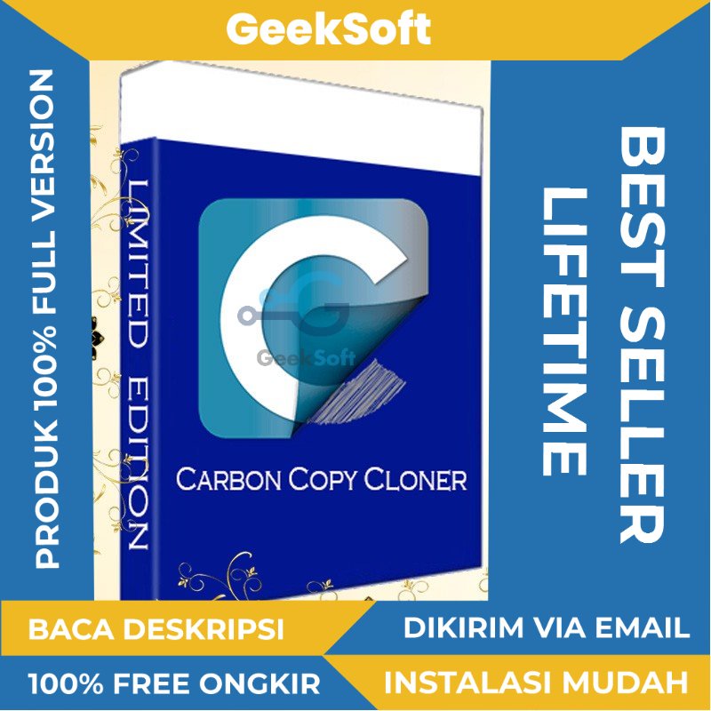 [LIFETIME] Carbon Copy Cloner 5 Mac - GARANSI AKTIVASI