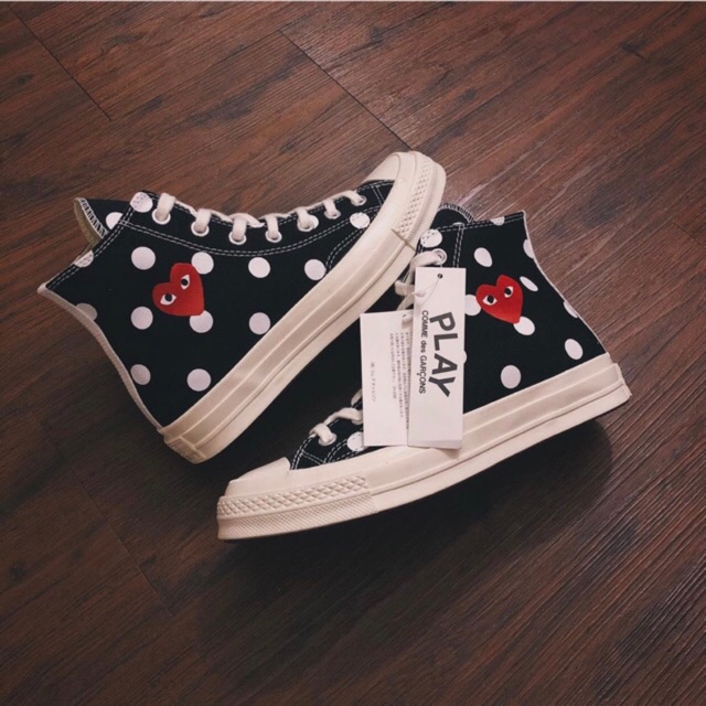 baby comme des garcons converse
