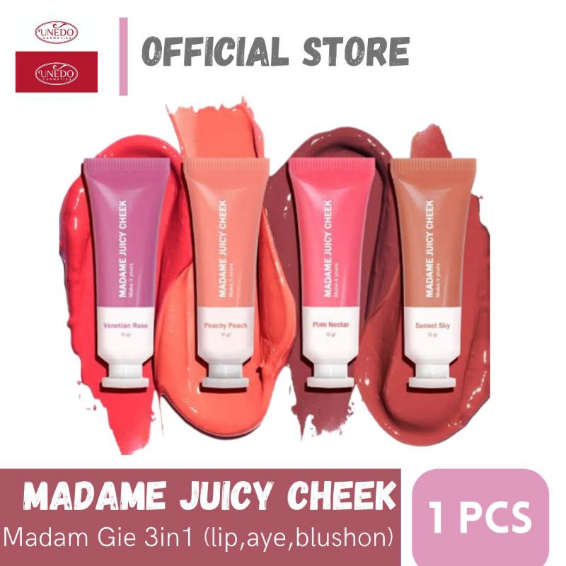 MADAME GIE MADAME JUICY CHEEK - make up Blush On Cair