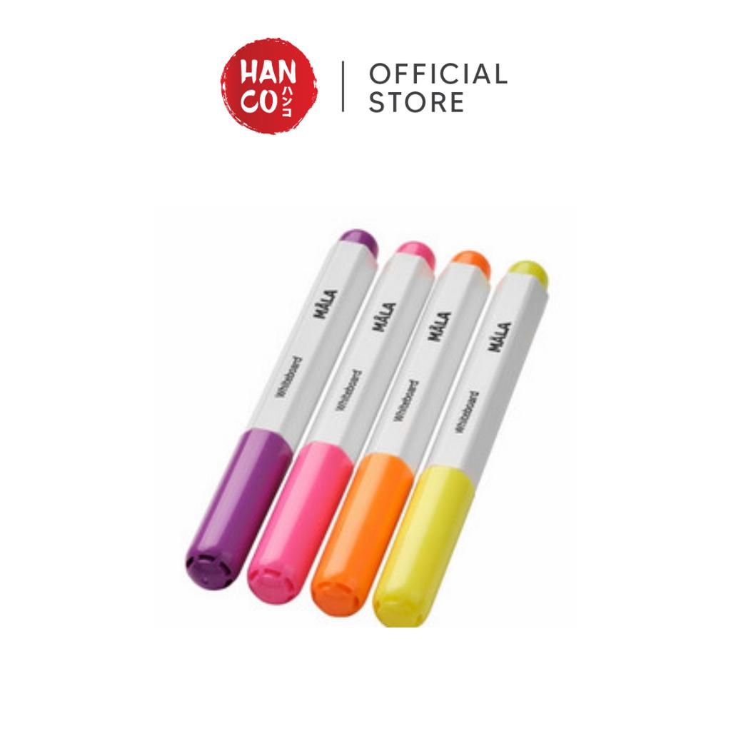 

[SIAP KIRIM] [COD] MA356 Pulpen / Spidol papan tulis dgn tempat dan penghapus set 4 warna