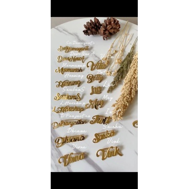 Bros Nama Model Terbaru Lapis Emas Nama Panjang