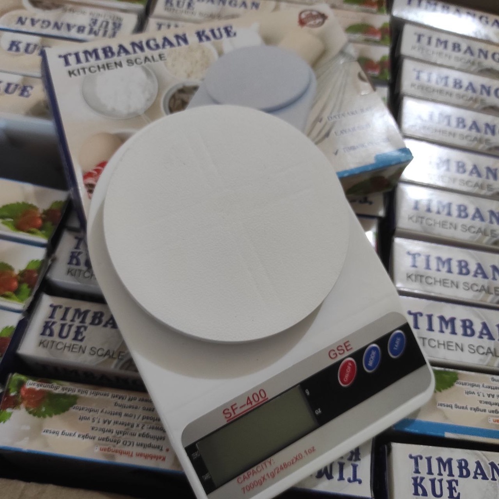 Timbangan Kue Kitchen Scale SF-400 Timbangan Dapur 7000 gram Timbangan 7 Kg