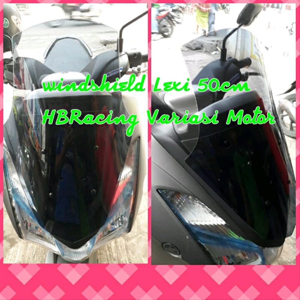 Windshield Lexi 50cmoval Murah Shopee Indonesia