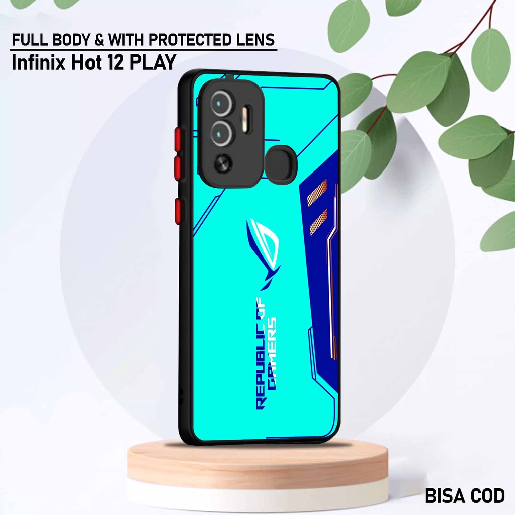Case Infinix Hot 12 Play - Motif Case [ Game ] - Hardcase Infinix Hot 12 Play - Softcase Infinix Hot