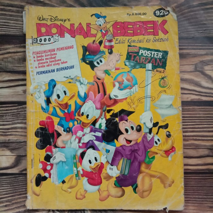 

album Donal bebek no 926 edisi khusus kembali ke sekolah
