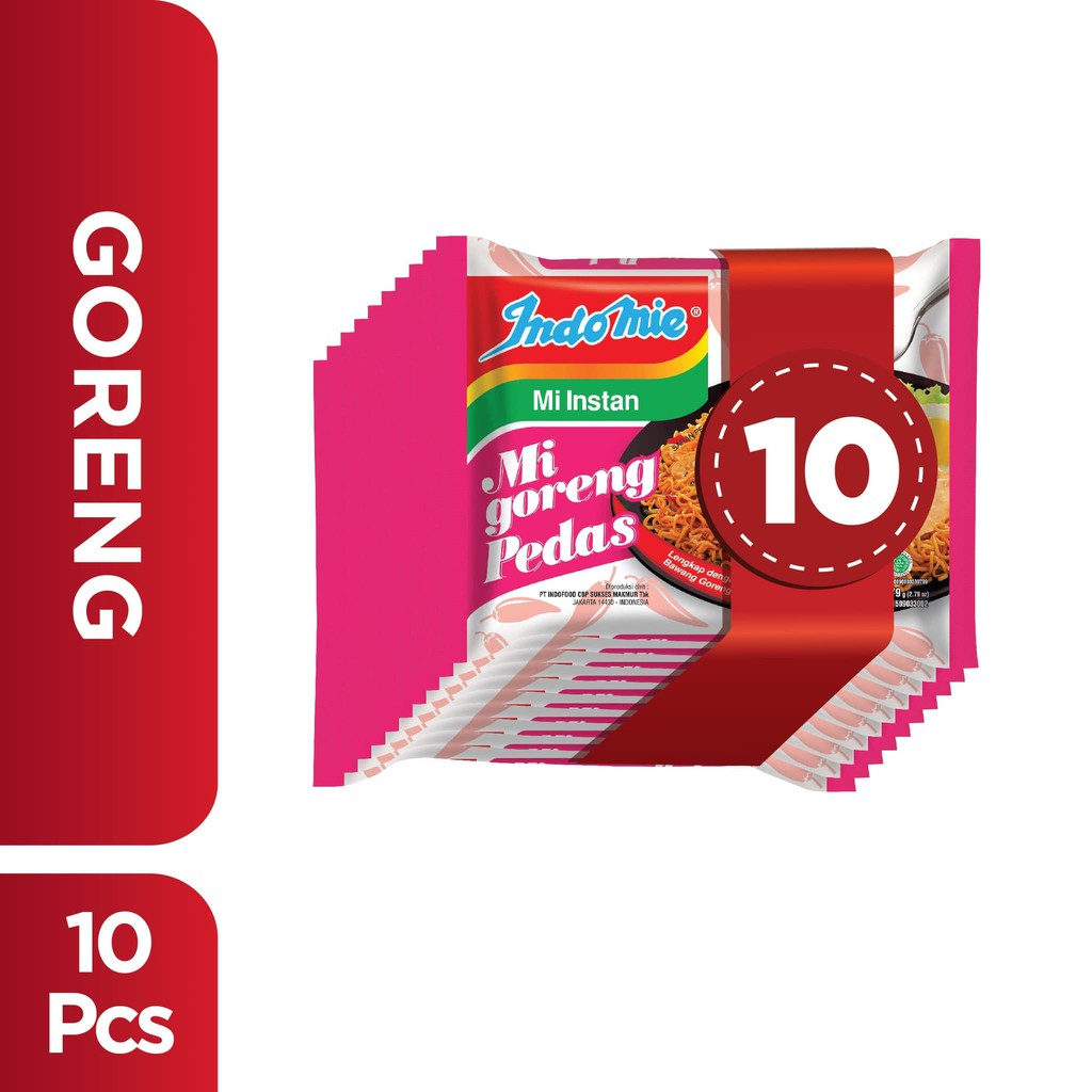 

PROMO 10 PCS - INDOMIE GORENG PEDAS TERMURAH