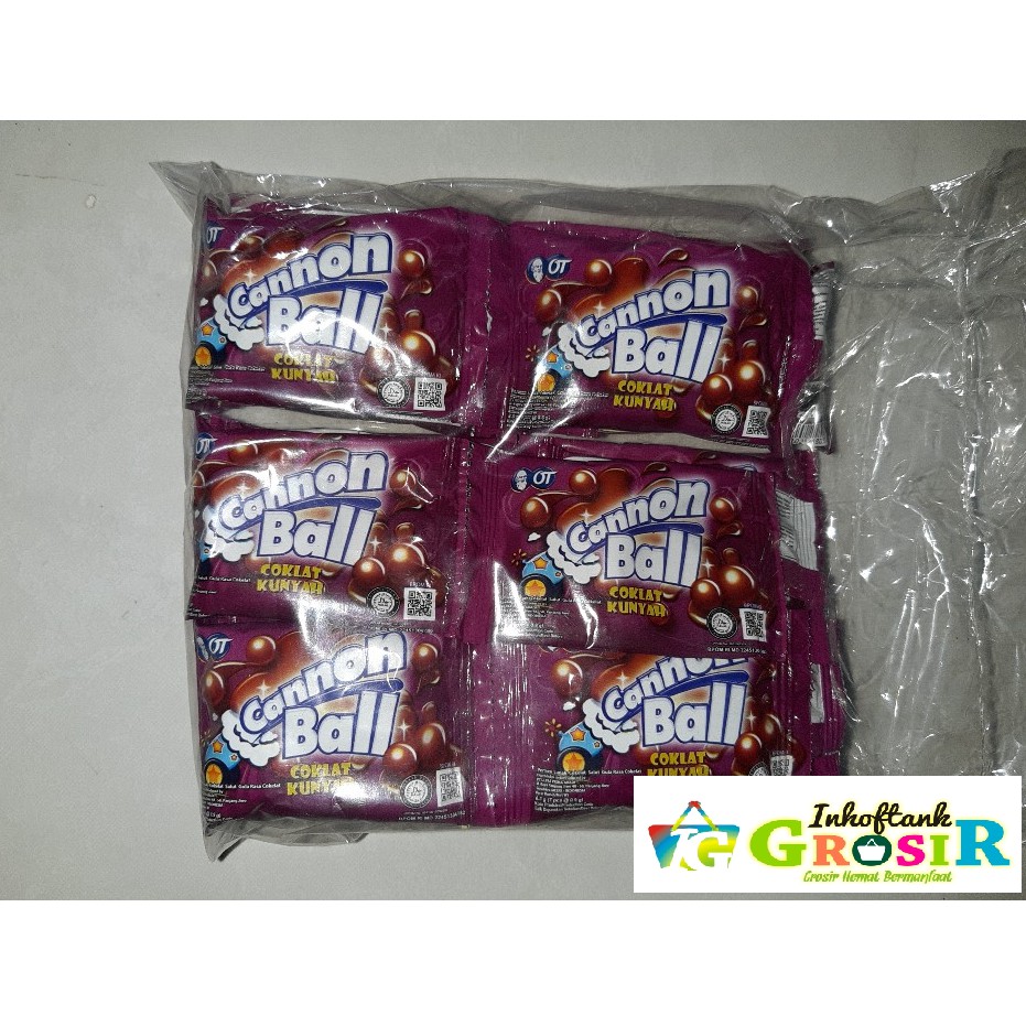 

Cannon Ball Coklat Kunyah