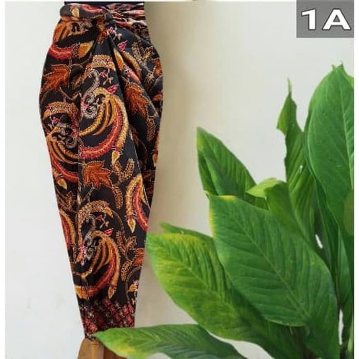 Atasan promo wanita / cewe Rok batik lilit instant untuk kerja pesta kantor