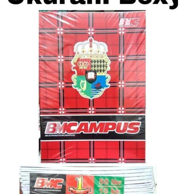 

Baru - BUKU TULIS CAMPUS 50 LEMBAR BOXY PACK - 10 BUKU ~