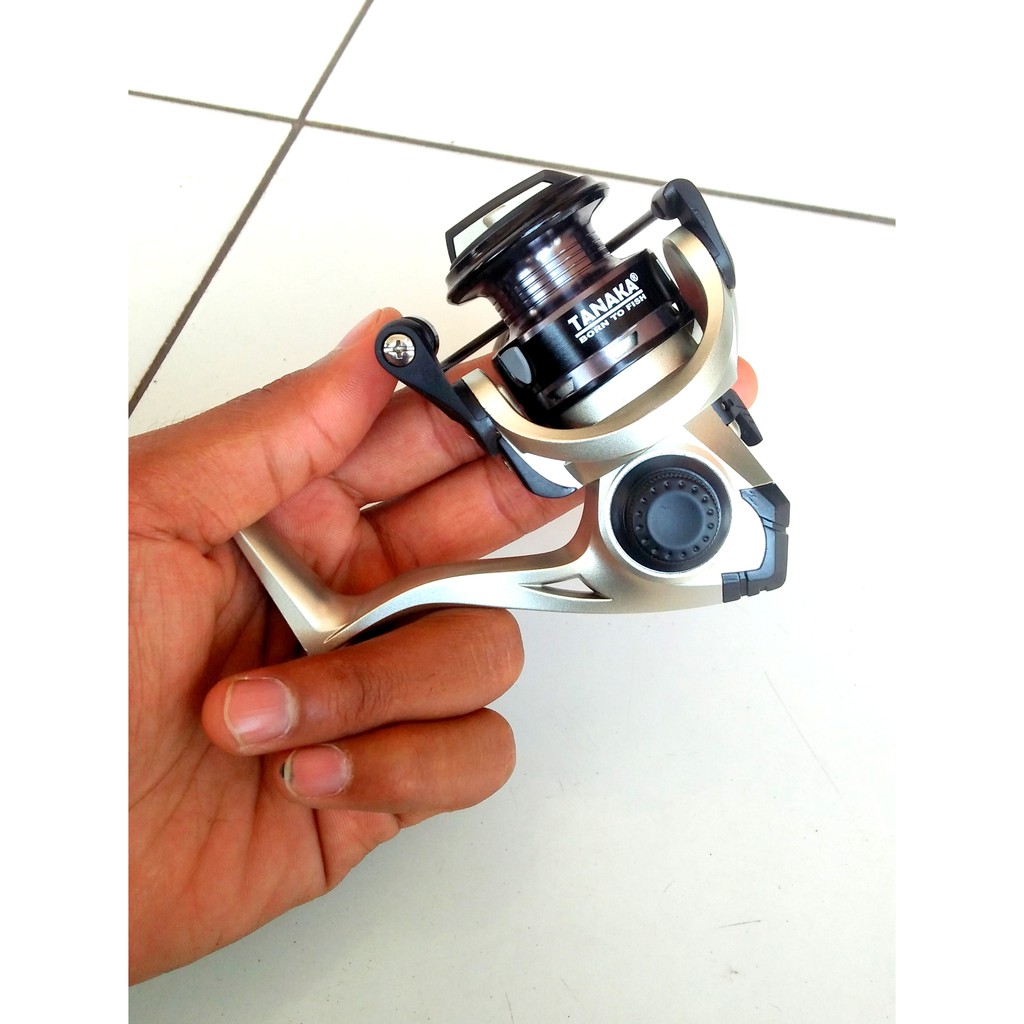 Reel Pancing Tanaka New MN 100 Reel Ril Rel One Way Mini Kecil Kuat Ringan
