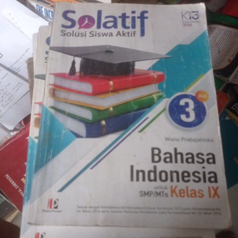 Buku Solatif bahasa indonesia 3 smp revisi