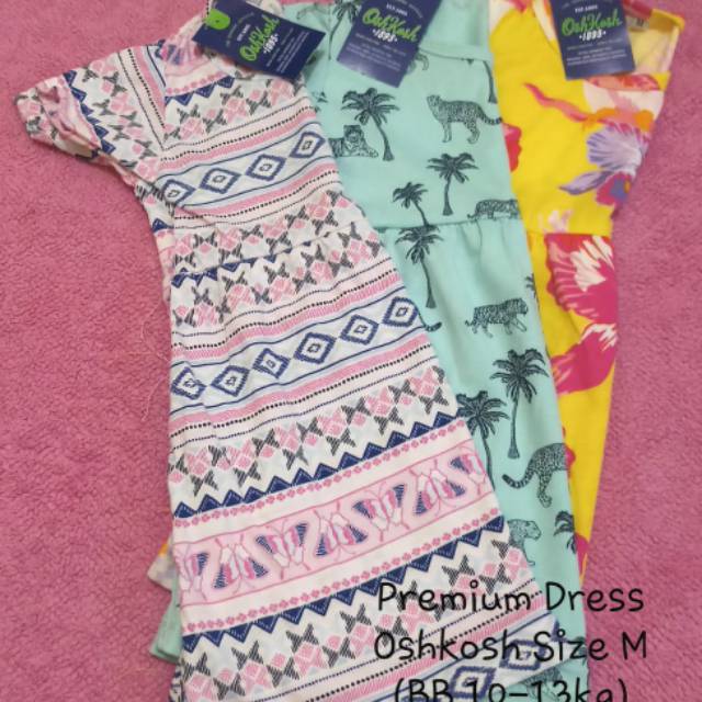 Dress oshkosh anak motif baby doll
