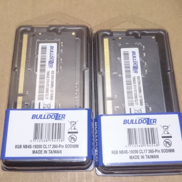 RAM SODIMM DDR4 8GB PC19200 BULLDOZER GARANSI LIFETIME MEMORI LAPTOP