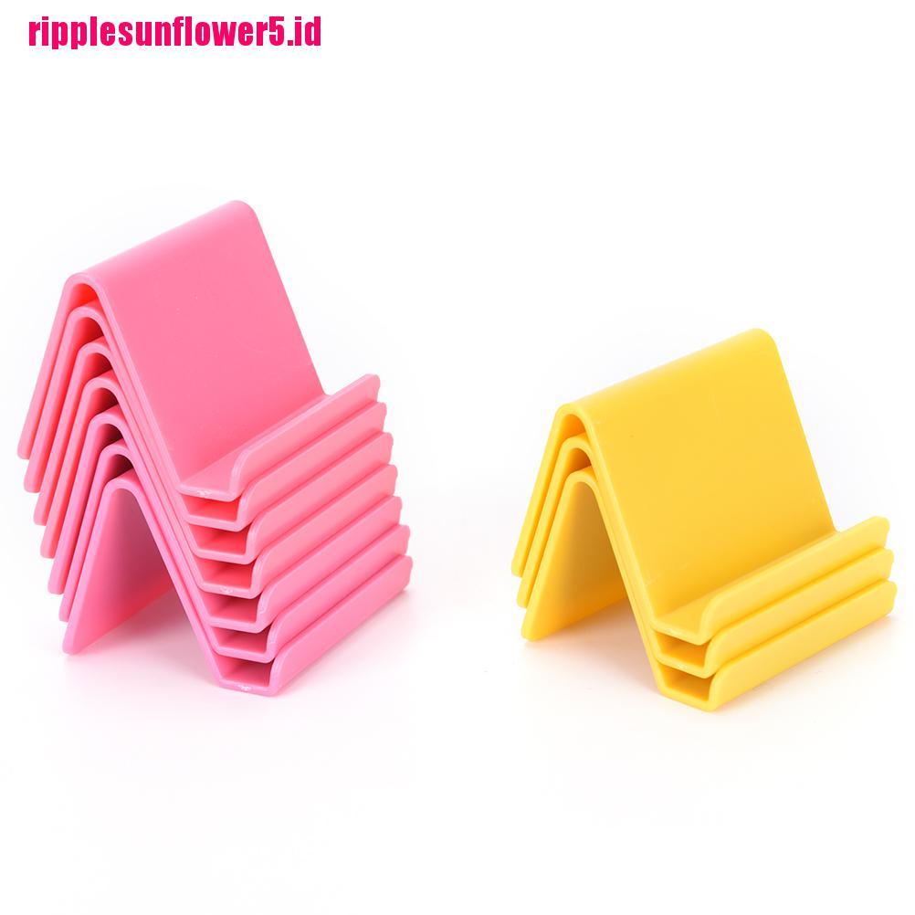 Kaos T-Shirt Wanita Lengan Pendek Model O-Neck Motif Print TulisanHolder Penyimpanan Ponsel Portabel Warna Permen