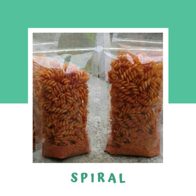 

SPIRAL BUNGKUS KECIL | Camilan Pedas | Camilan Gurih