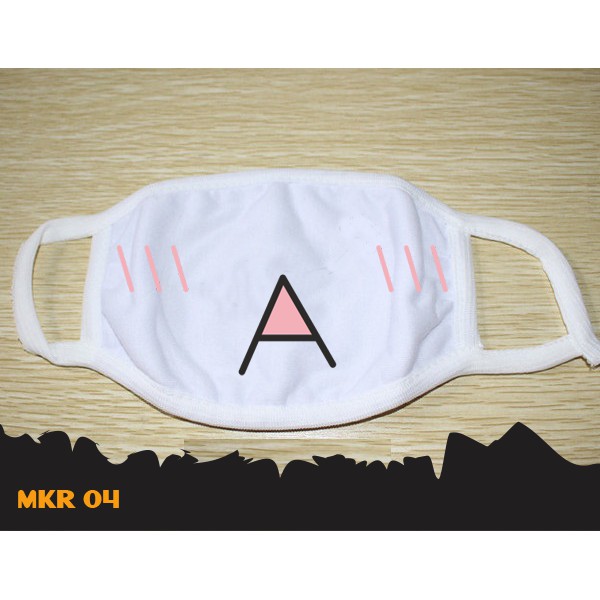 Masker Anime Emoticon 4 MKR 04