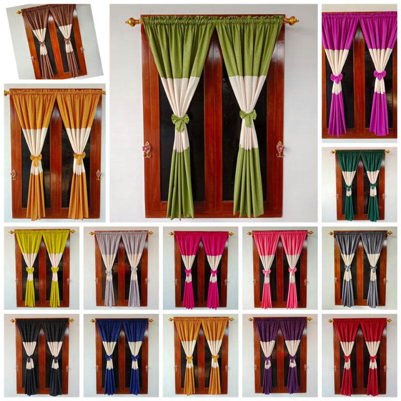 gorden cendela minimalis 100x150