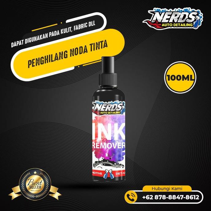 

BARU. Ink Remover (Penghilang Noda tinta pada jok kulit/kain)