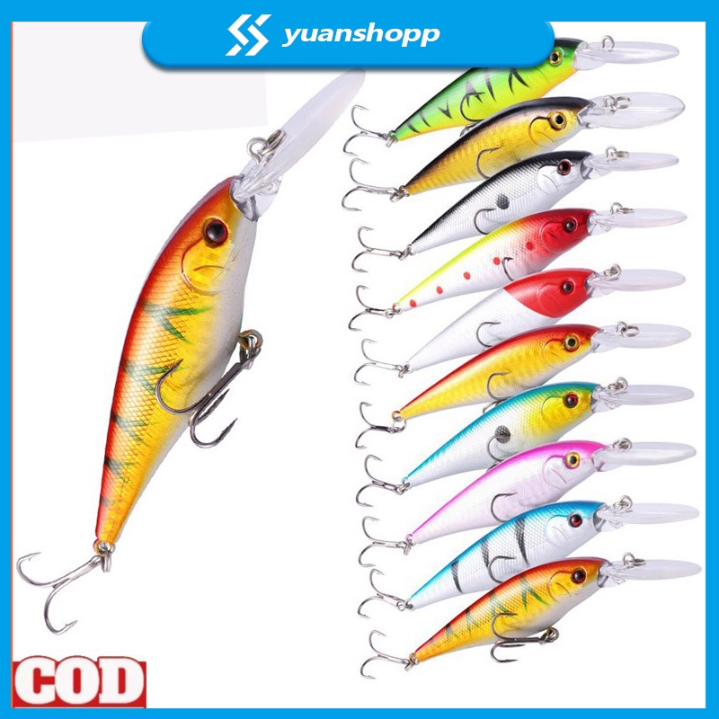 1Pcs Sinking Minnow Umpan Pancing 13cm 11g Swimbait Fishing Lure Bass Wobbler Ikan Kecil Kail Memanc