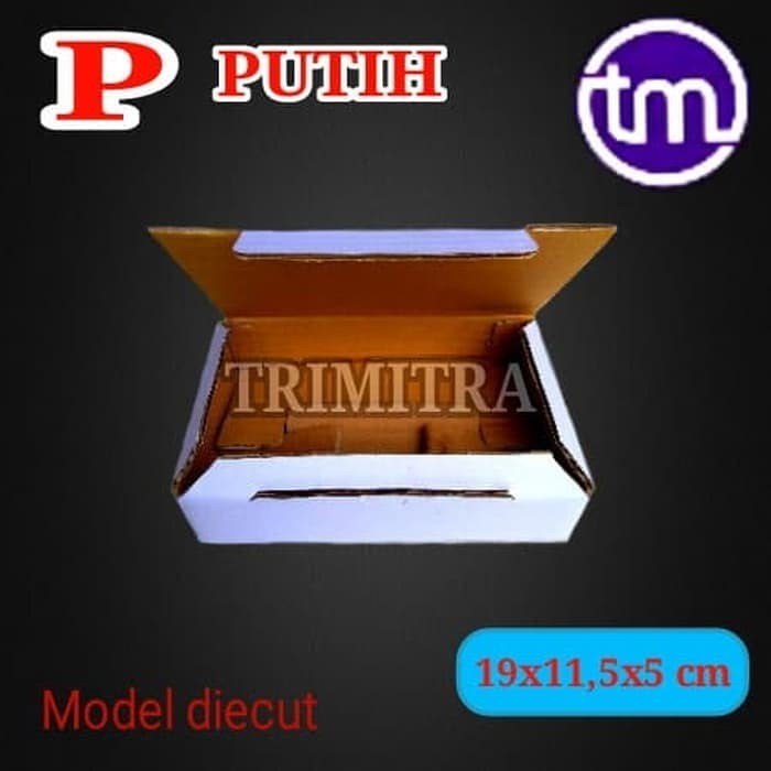 

KOTAK KARDUS BOX PACKING KEMASAN AKSESORIS SOUVENIR TYPE P PUTIH