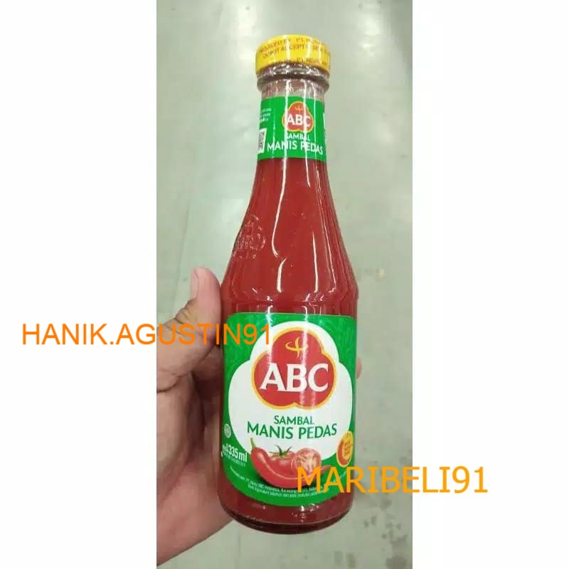 

ABC SAMBAL MANIS PEDAS 335ML