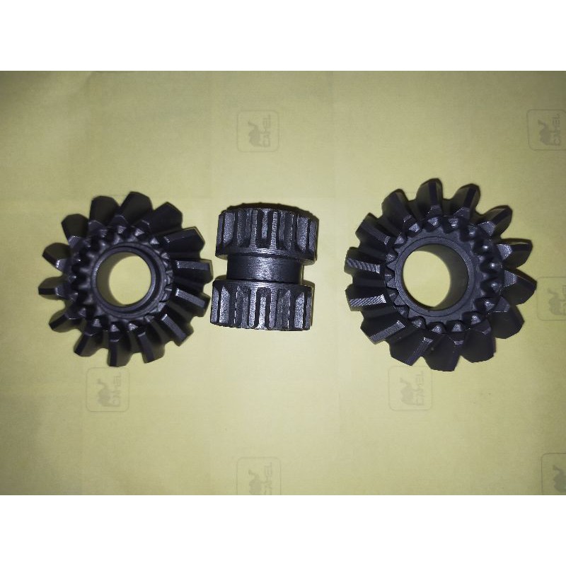 Gearset gearbox RK maju mundur 14T motor roda tiga