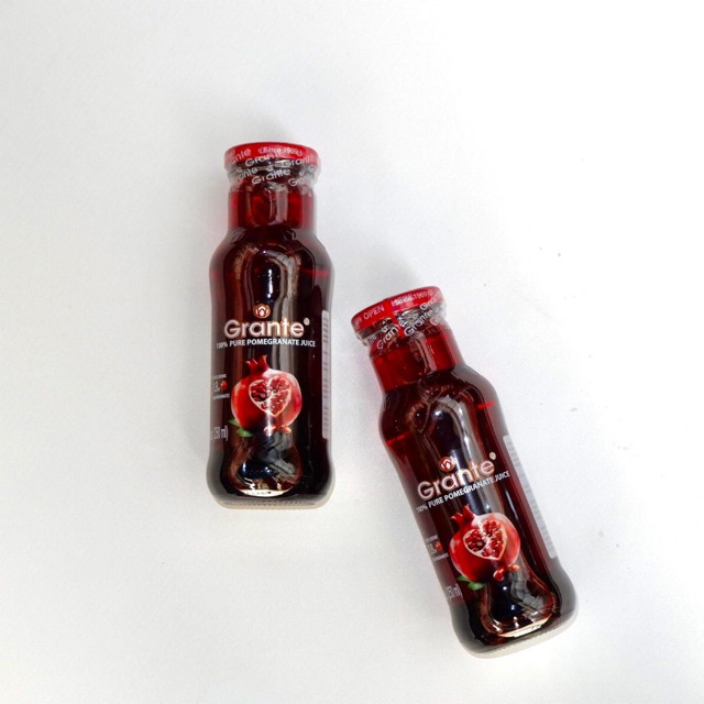 Juice Buah Delima 250 ml Jus Grante Pomegranate Murni 100 %