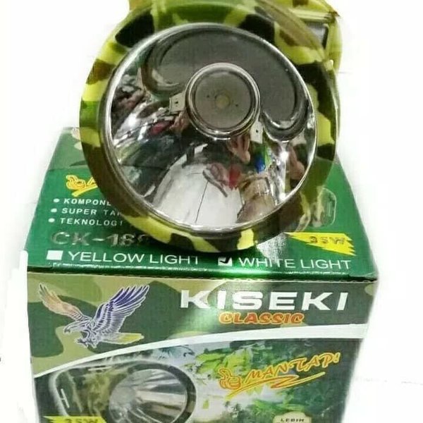 Senter Kepala Kiseki CK-918+ 100W Headlamp Outdoor 100 Watt Kiseki CK 918 Senter LED Headlamp Kiseki CK918 100 WATT / Senter Kepala KISEKI CK-188 35W