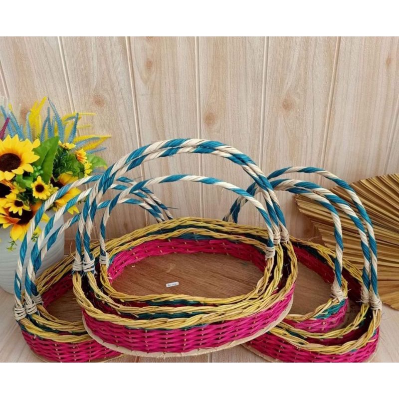 

keranjang Parcel isi 3 model silang