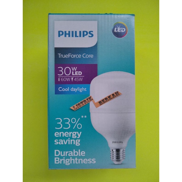 Promo lampu philips led 30 watt Essential bohlam 30watt philip putih 30 w bulb 30w white esensial