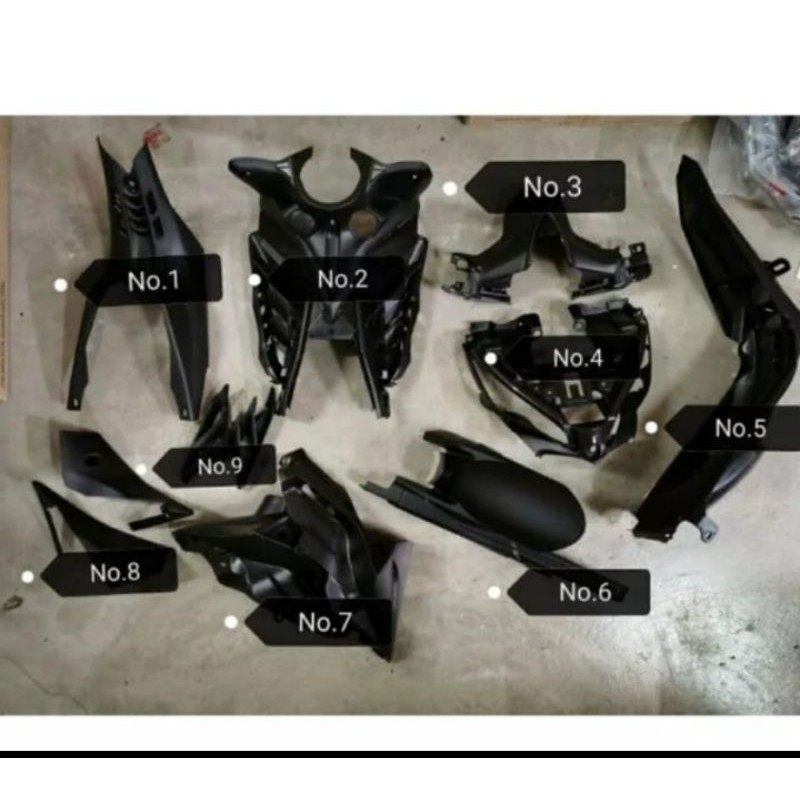 FULL SET BODY KASAR JUPITER MX NEW 135 ORIGINAL YAMAHA