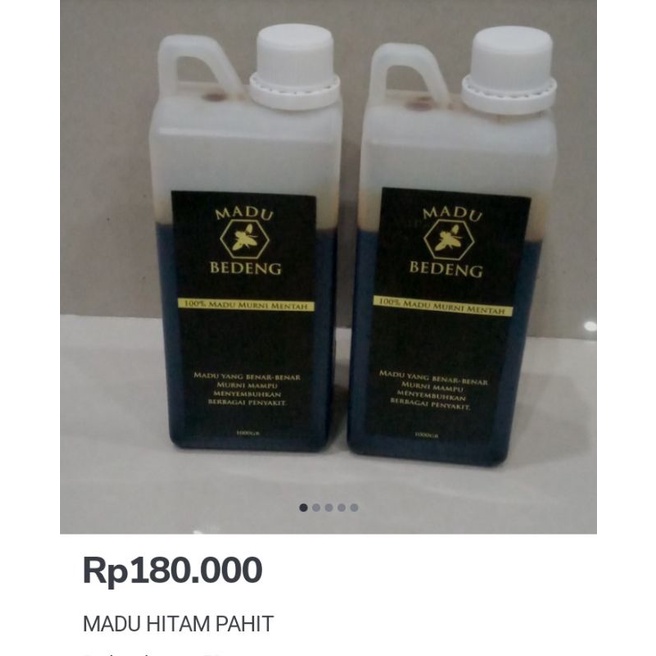 

MADU HITAM PAHIT 1000 GRAM