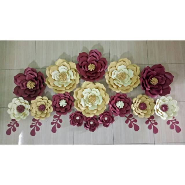 

Paper flower / bunga kertas 03