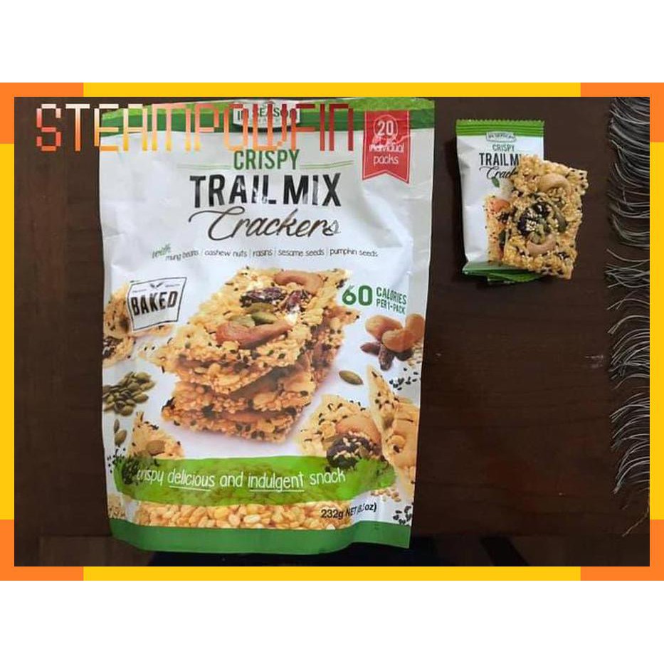 

In Season Snacks Crispy Trail Mix Crackers Baked Snack Sehat Import