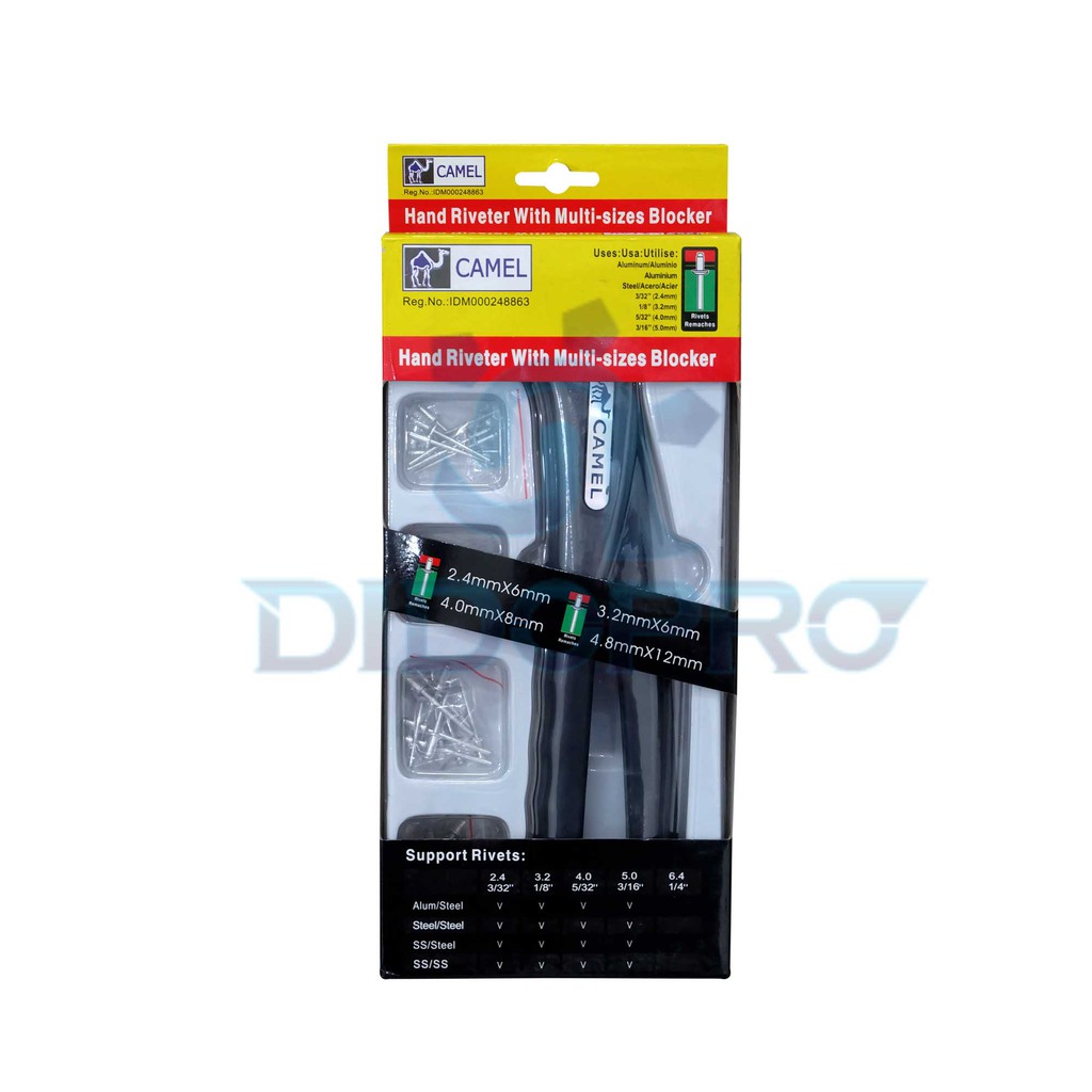 Tang Rivet Otomatis / Tang Rivet Multi Sizes / Hand Riveter