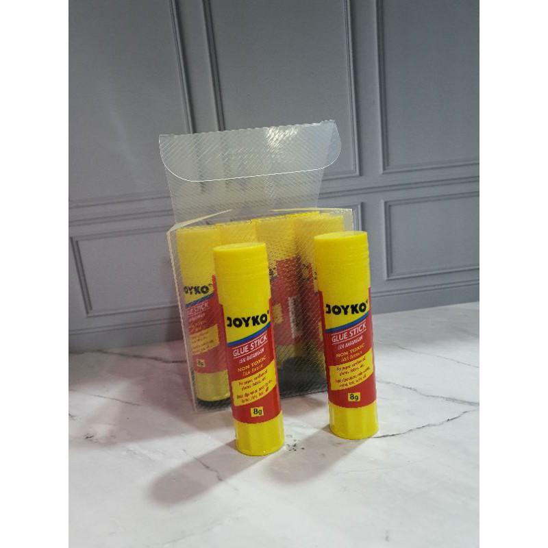 

(12pc) Lem Stik Joyco Kecil 8gram/lem stick Joyko