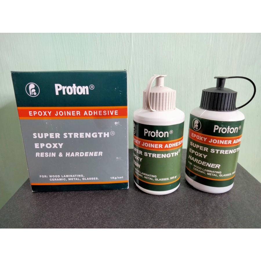

Lem kayu epoxy serba guna 1 kg PROTON