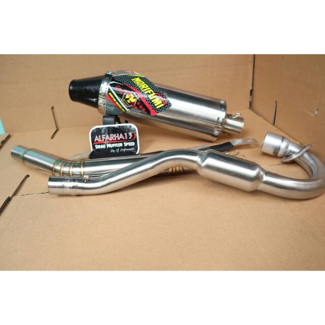 KNALPOT NORIFUMI MURAH KLX CRF DTRACKER VIAR CROSS