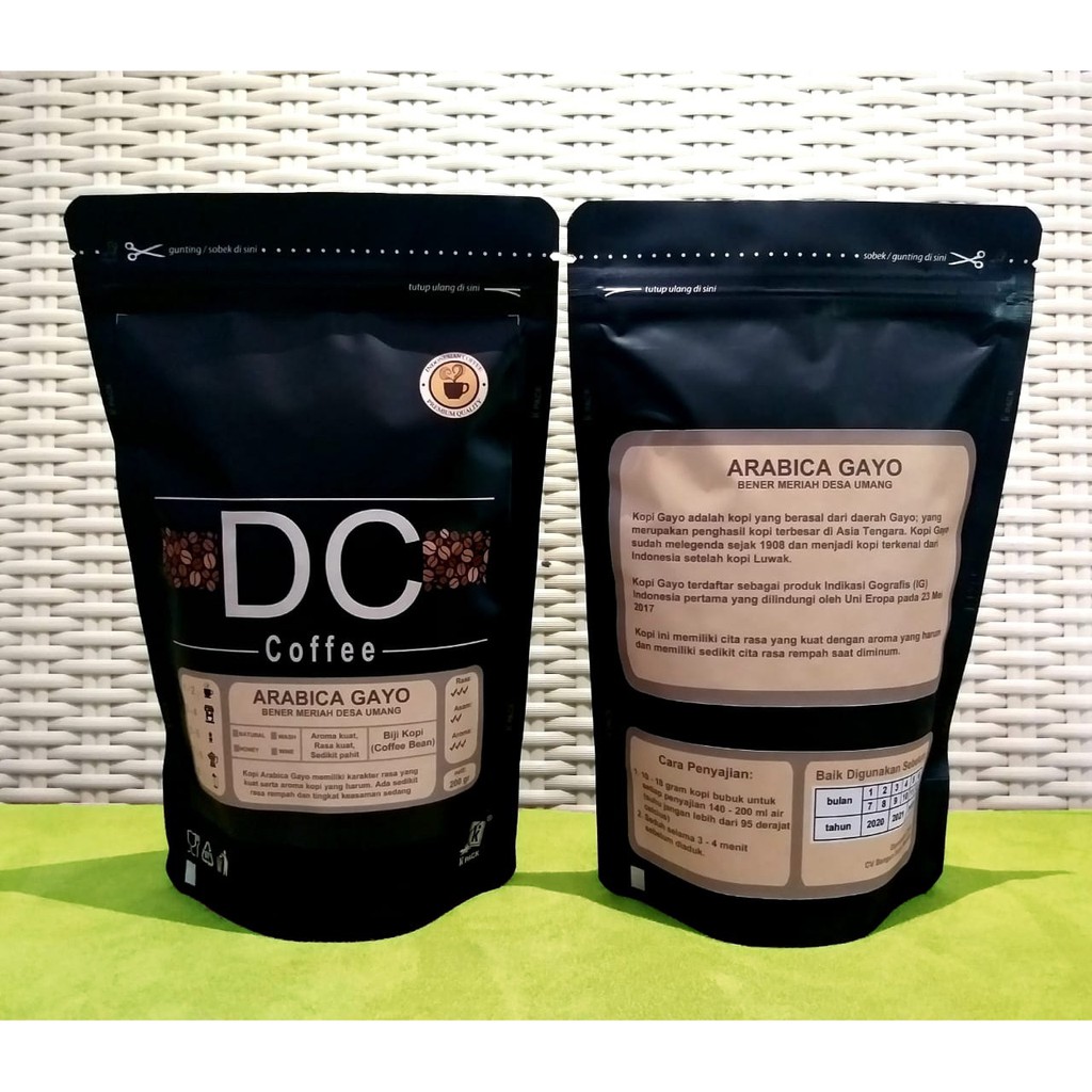 

Kopi Premium Single Origin Arabika Aceh Gayo - (Arabica Coffee)